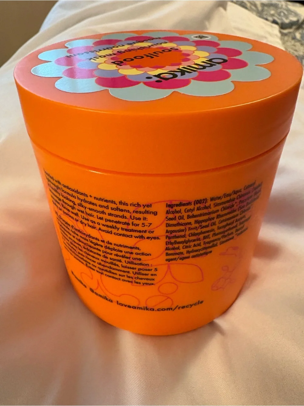amika: Soulfood Nourishing Mask-Jumbo 500 ml 16fl oz Authentic New